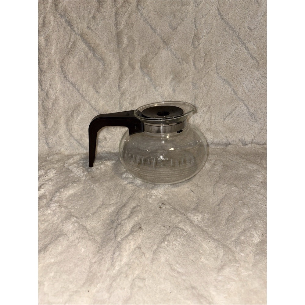 Vintage BUNN 6 Cup Replacement Glass Coffee Pot Diner Carafe Decanter